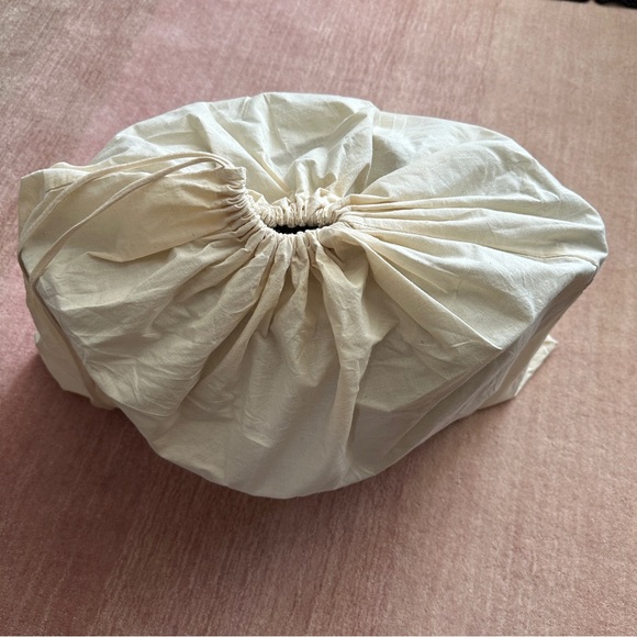 Quince Italian Leather Triple Compartment Tote Olive Green - Picture 14 of 16